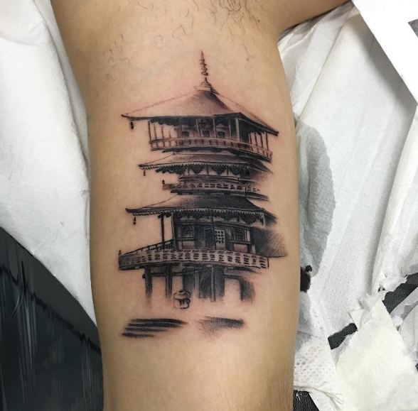 Chinese Temple Tattoos