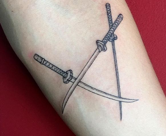 Chinese Weapons Tattoos