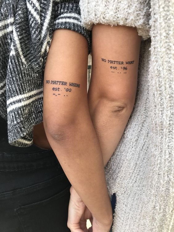 Cool Brother And Sister Tattoos (1)