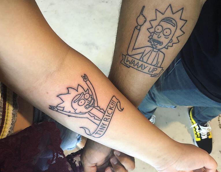 Cool Couple Tattoos