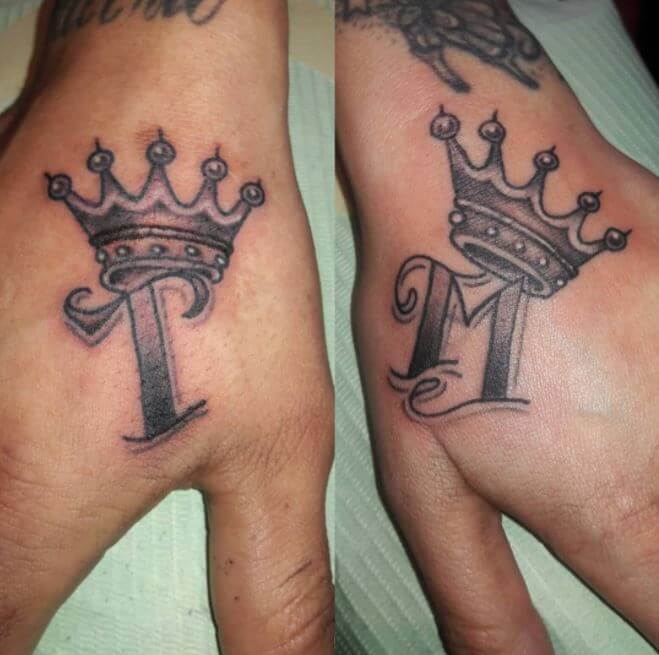 Couple Tattoos On Hand