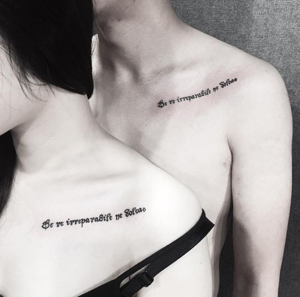 Couple Tattoos Sayings