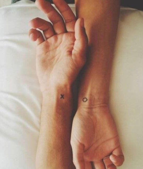 Couple Wrist Tattoos