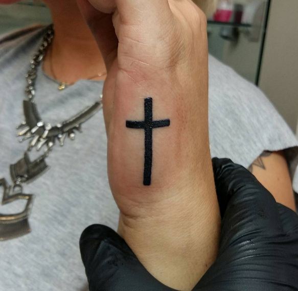 Cross Tattoos For Girls