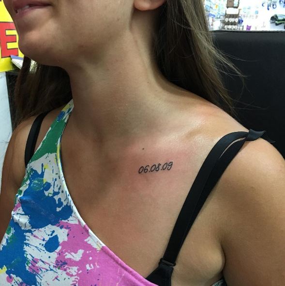 Date Tattoos For Women