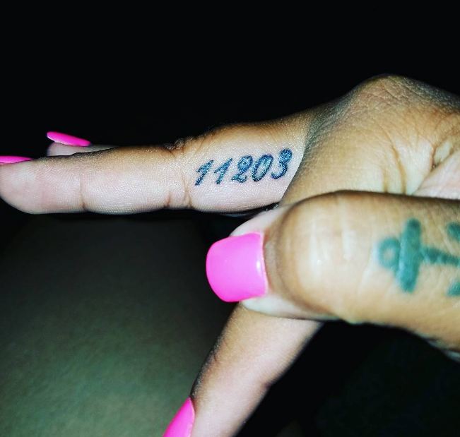Date Tattoos On Finger