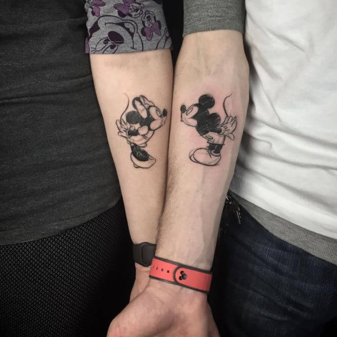 Disney Couple Tattoos