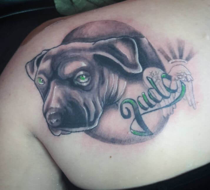 Dog Memorial Tattoos