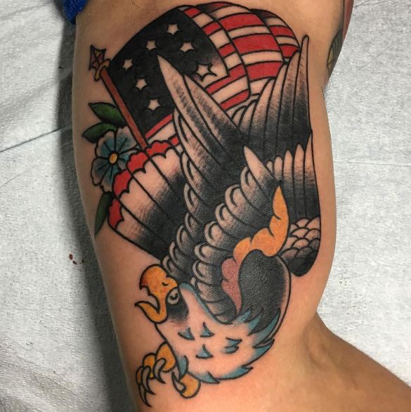Eagle California Tattoos