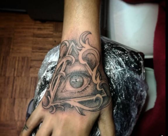 Eye Hand Tattoos