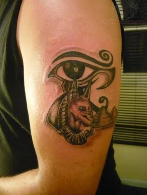 Eye Of Anubis Tattoo