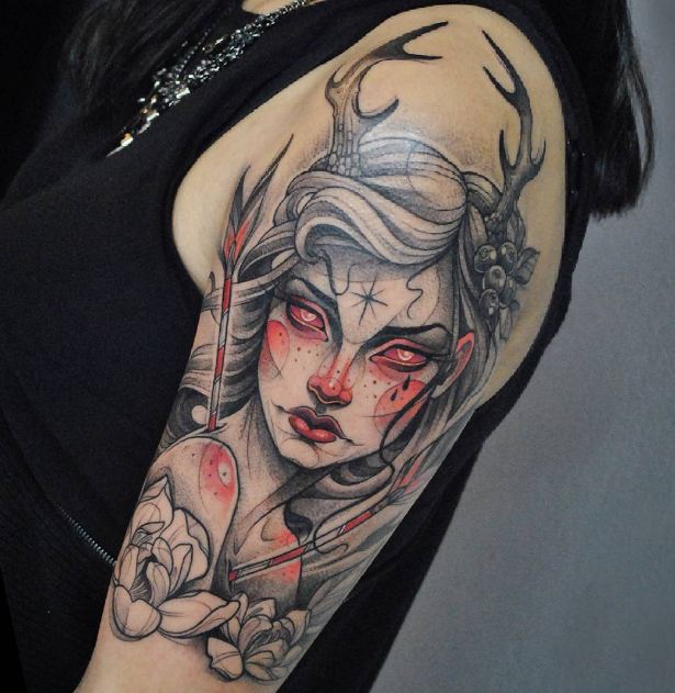 Female Sleeve Tattoos