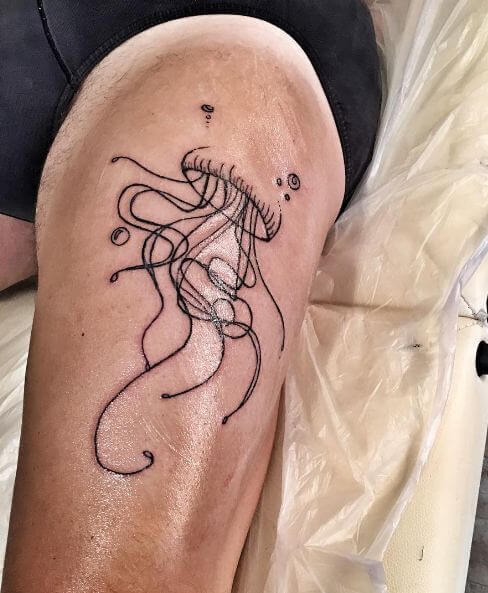 Fresh Ink Jellyfish Tattoos