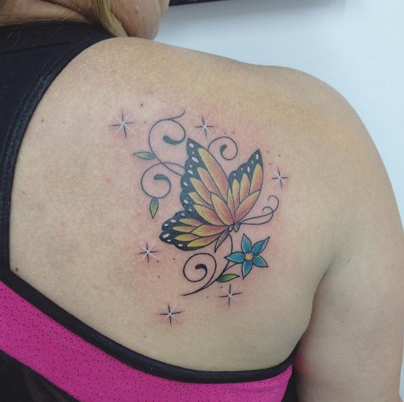 Girls Butterfly Tattoos
