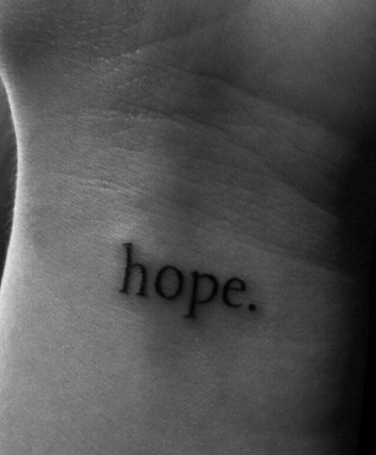 Details 93+ about hope in french tattoo super hot - in.daotaonec