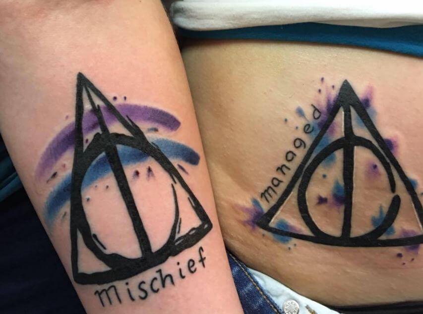 Harry Potter Sibling Tattoos
