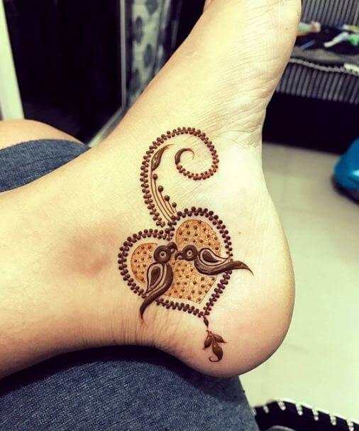 Henna Tattoo Foot