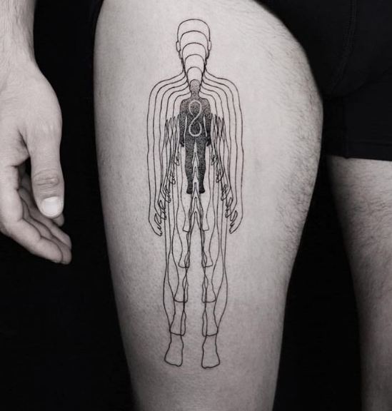 Human Leg Tattoos