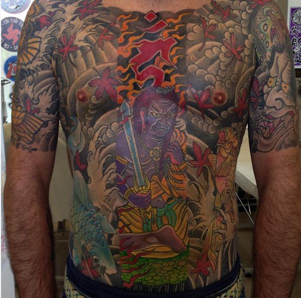 Japanese Full Body Tattoos