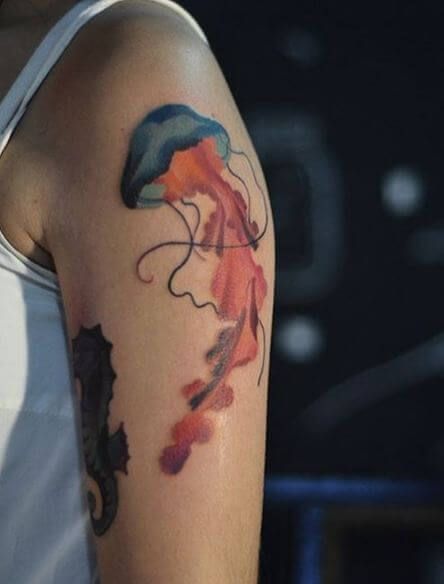Jellyfish Tattoos For Guys
