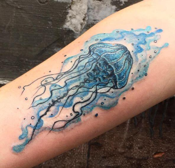 Jellyfish Tattoos For Women