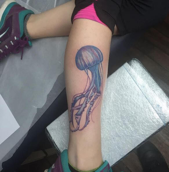 Latest Jellyfish Tattoos Images