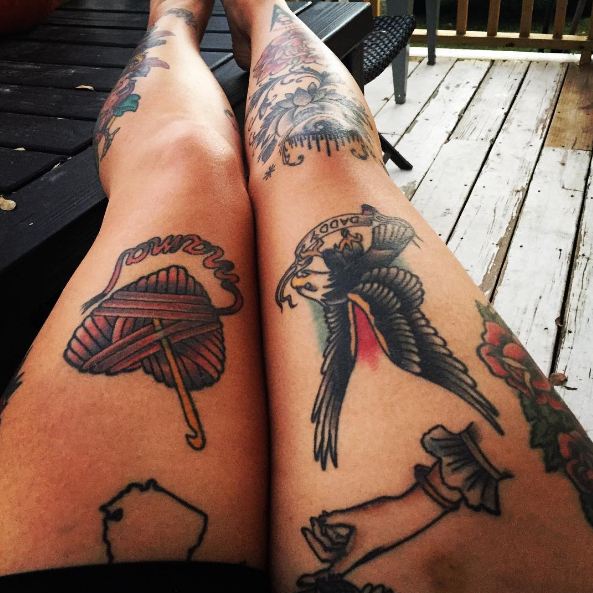 Leg Tattoos For Women