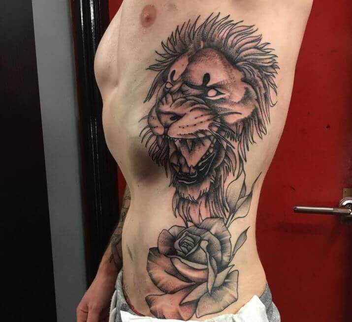 Lion Roar Tattoo