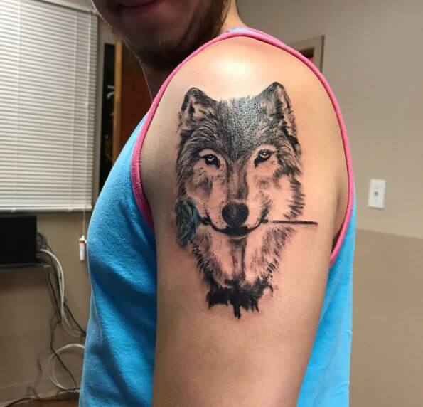 130+ Best Wolf Tattoos for Men (2023) - Howling, Lone, Tribal Designs