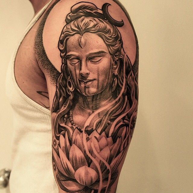 Lord Shiva Rudra Avatar Tattoo (1)
