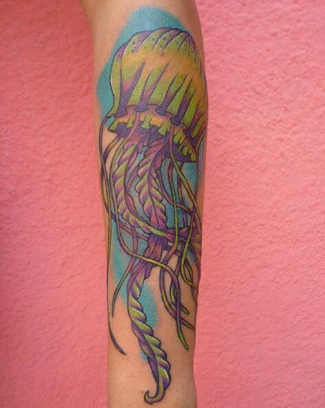 Lovley Jellyfish Tattoos