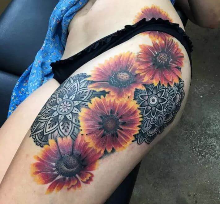 Mandala Cover Up Tattoo