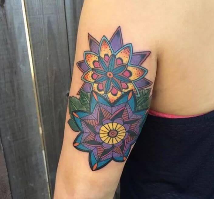 Mandala Tattoo Arm