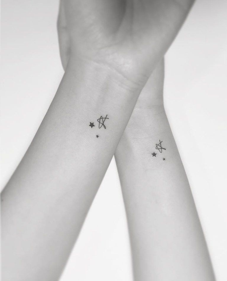 Matching Tattoos For Brothers And Sisters (3)