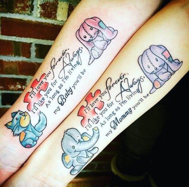 Meaningful Mother Daughter Tattoo Ideas