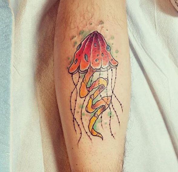 Mini Jellyfish Tattoos