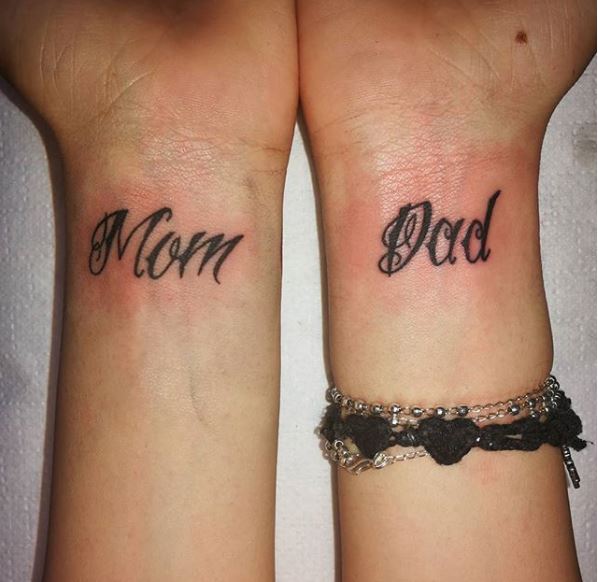 Mom And Dad Tattoos