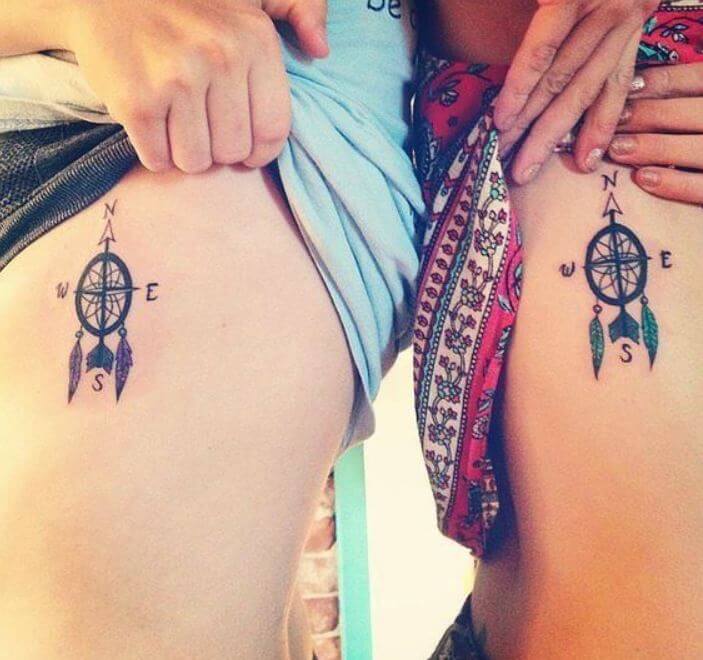 Mom And Daughter Matching Tattoos