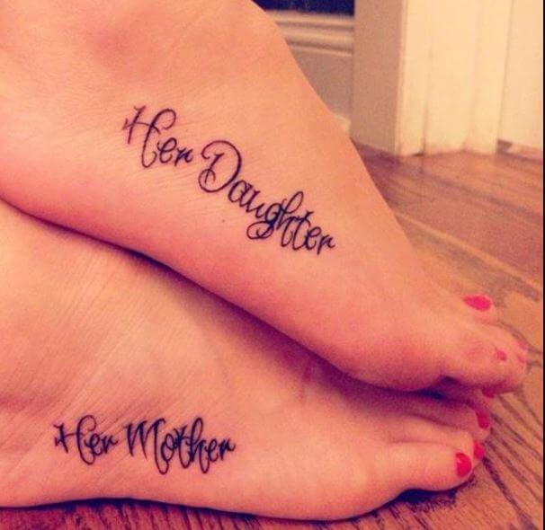 Mother And Daughter Tattoos Ideas