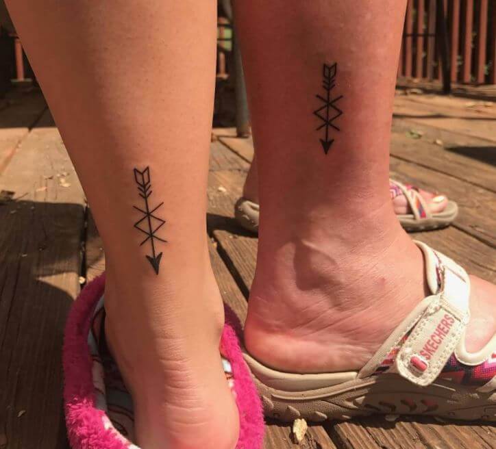 Mother Daughter Matching Tattoos