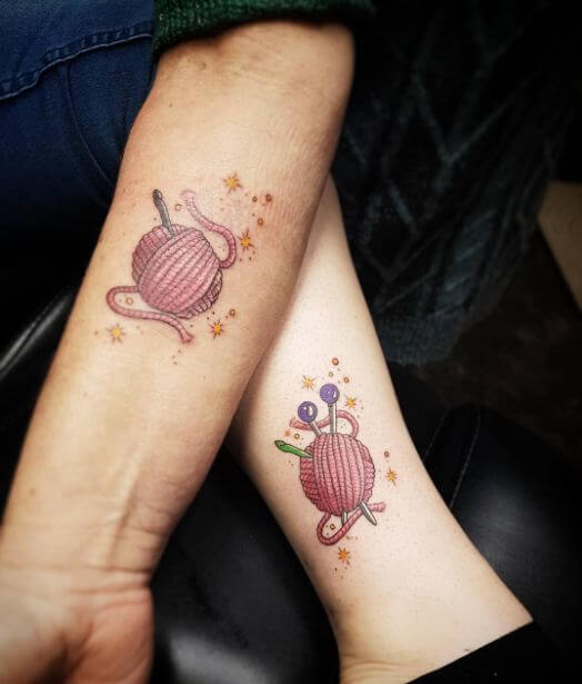 Mother Daughter Matching Tattoos Ideas