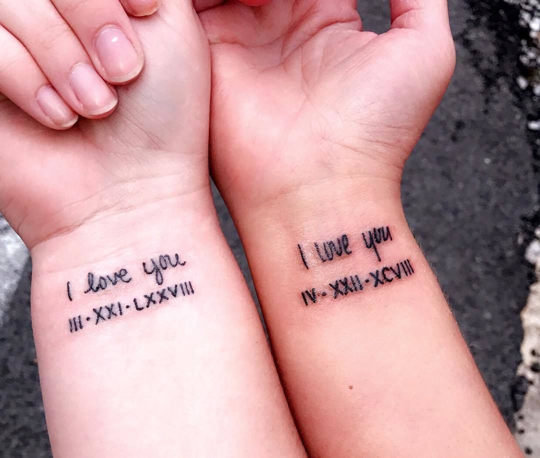 Mother Daughter Son Tattoo (10)