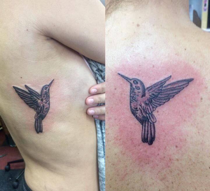 Mother Daughter Tattoos On Ribs