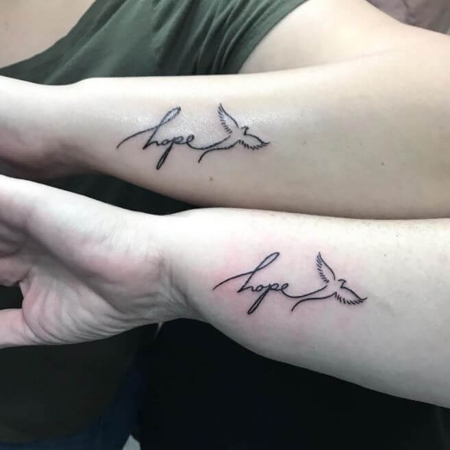 Mother Daughter Tattoos On Wrist
