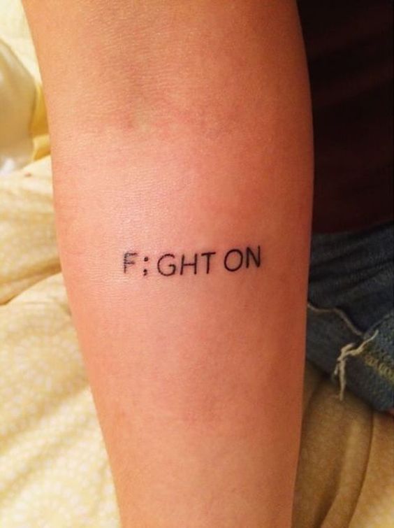 One Word Inspirational Quotes For Tattoos
