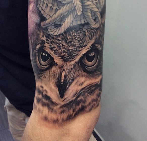 Owl Arm Tattoos