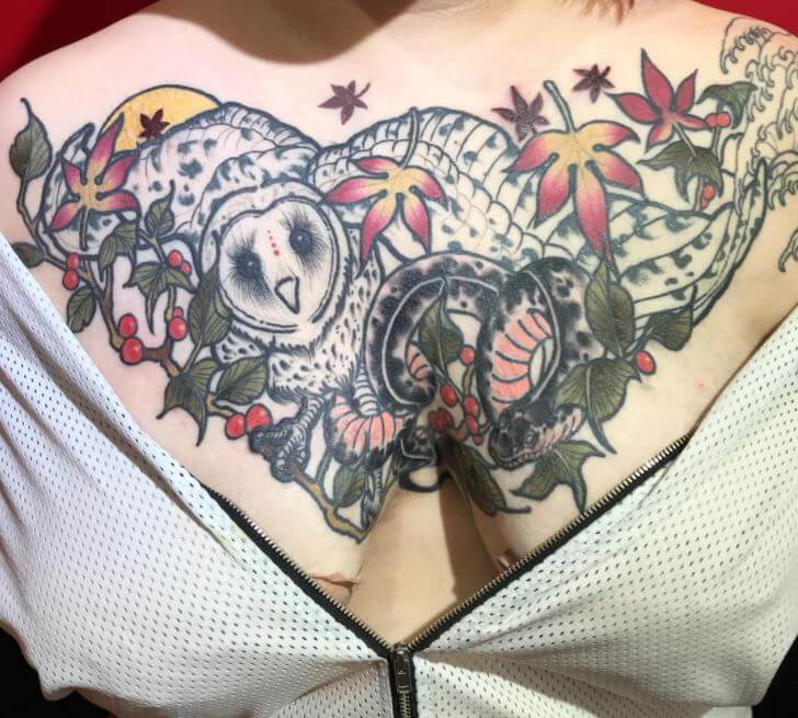Owl Tattoos For Girls