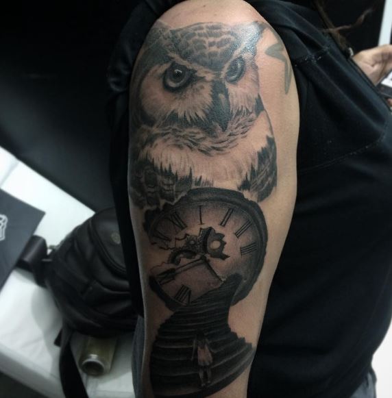 Owl Tattoos For Females