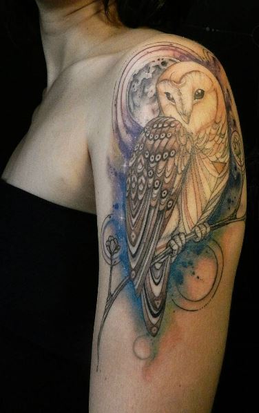 Owl Tattoos For Women