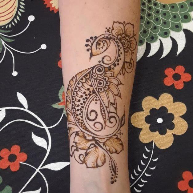 Peacock Henna Tattoos